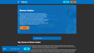 Thumbnail of bonza-casinos.com