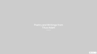 Thumbnail of tituspoetry.com