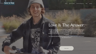 Thumbnail of loveisfreefoundation.com