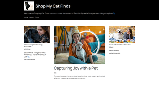 Thumbnail of shopmycatfinds.com