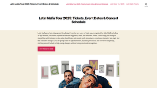 Thumbnail of latinmafiatour.com