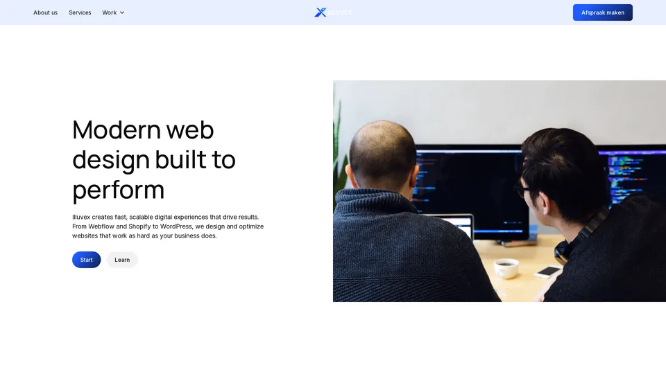 Screenshot of illuvex.com