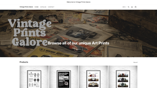 Thumbnail of vintageprintsgalore.com