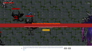 Screenshot of dungeonswarms.com