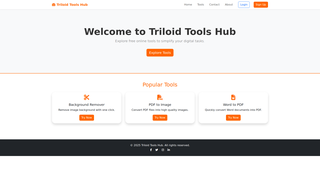 Thumbnail of triloidtoolshub.com