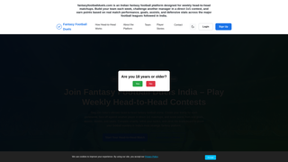 Thumbnail of fantasyfootballduels.com