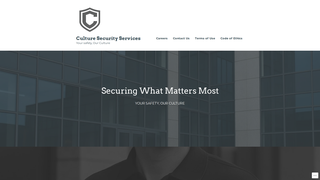 Thumbnail of culturesecurityservices.com