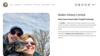 Screenshot of madenindiana.org