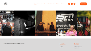 Screenshot of orangesodaphotoco.com