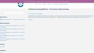 Thumbnail of homeomeditrust.com