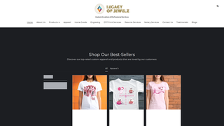 Thumbnail of legacyofjewelz.com