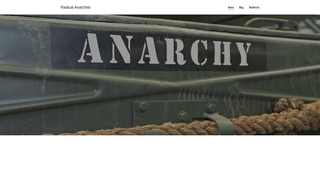 Thumbnail of radicalanarchist.com