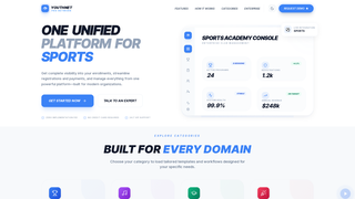 Screenshot of youthnetpro.com
