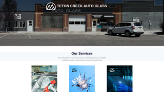 Thumbnail of tetoncreekautoglass.com