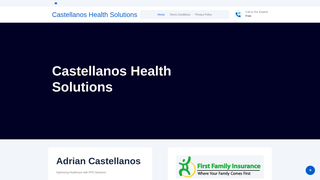 Thumbnail of castellanoshealthsolutions.com
