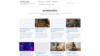 Thumbnail of primbononline.com