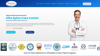 Thumbnail of desertspineandpain.com