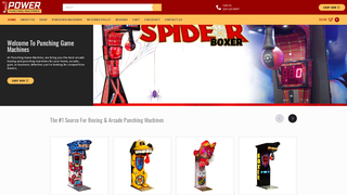 Thumbnail of powerpunchmachines.com