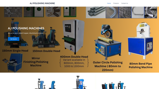 Thumbnail of ajpolishingmachine.com