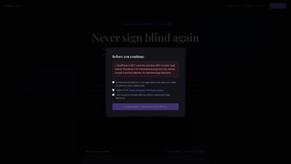 Screenshot of briefparse.com