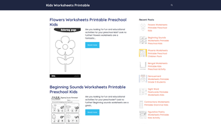 Thumbnail of kidsworksheetsactivities.com