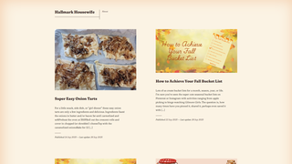 Thumbnail of hallmarkhousewife.com