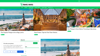 Thumbnail of travelroves.com