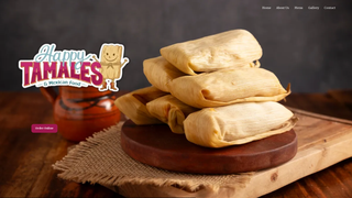 Screenshot of happytamalesphx.com