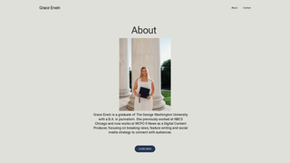Screenshot of graceeerwin.com