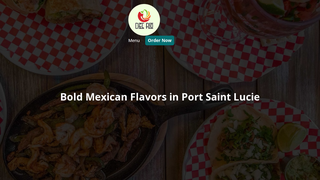 Screenshot of delrioauthenticmexicanrestaurant.com
