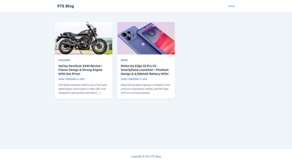 Thumbnail of pte-blog.com