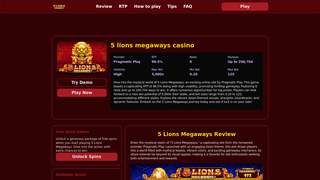 Thumbnail of 5-lions-megaways.org