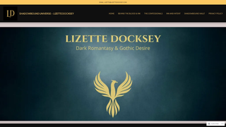 Screenshot of lizettedocksey.com