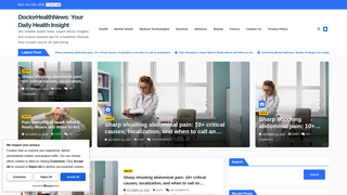 Thumbnail of doctorhealthnews.com