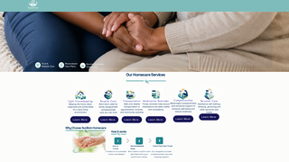 Screenshot of sunborncare.com