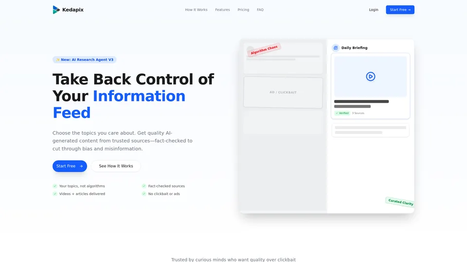 Screenshot of kedapix.com