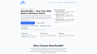 Thumbnail of memtest86.net