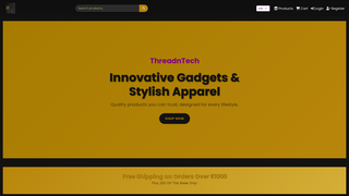 Thumbnail of threadntech.com