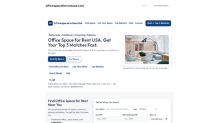 Thumbnail of officespaceforrentusa.com