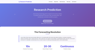 Thumbnail of researchprediction.com