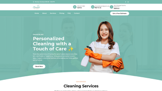 Thumbnail of cleanedbyadri.com