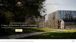 Thumbnail of ecclesiaglobalcollege.org