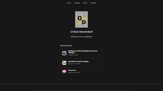Thumbnail of chloedevendorf.com