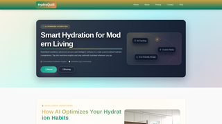 Screenshot of hydroquill.digital