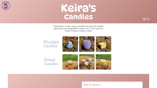 Thumbnail of keirascandles.com