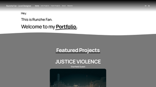 Thumbnail of runzhe-fan-portfolio.com