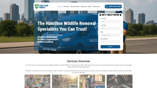 Thumbnail of critterhero.com