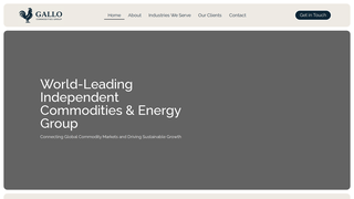 Thumbnail of gallocommodities.com