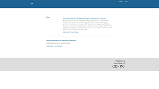 Thumbnail of ubueajournals.org