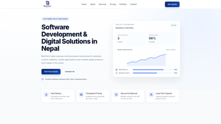 Screenshot of birattech.com